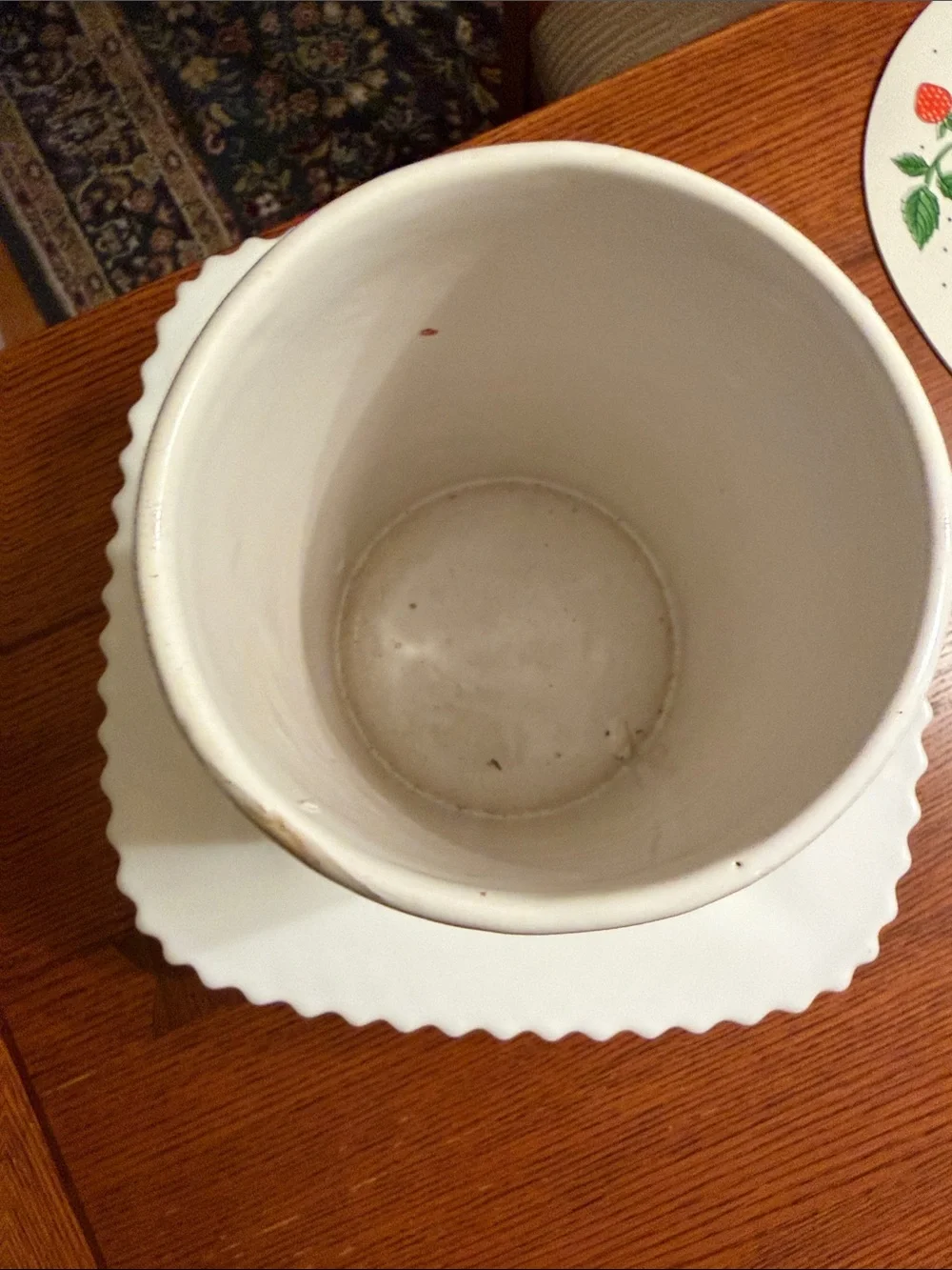 Vintage Campbell's Soup Ceramic Utensil Holder Canister by Price Products